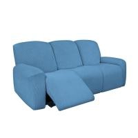 ราคา 1 2 3 Seater Cheap Recliner Sofa Cover Elastic Recliner Chairs Cover Single Seat Armchair Sofa Cover Protector Thick 6 (19801110678)