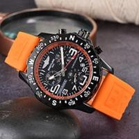 ราคา คลังสินค้าพร้อม นาฬิกา Breitlings ดั้งเดิมนาฬิกาผู้ชายหรูหราเต็มรูปแบบหกพินนาฬิกาควอทซ์สแตนเลสนาฬิกากันน้ำ (16252324222)