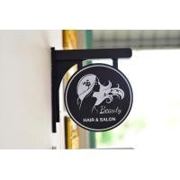 ราคา ป้ายโลโก้ร้าน แบบกลม หน้าหลัง ร้านคาเฟ่สุดเก๋ ป้ายร้านอาหาร ป้ายออฟฟิต ป้ายร้านค้า ป้ายแต่งร้าน แบบ 2 หน้า สุดชิค (20730894602)