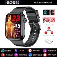 ราคา Laser Therapy Smart Watch Blood Sugar Watch Smart Bluetooth Call Uric Acid Blood Lipid Blood Pressure Monitor Health Smartwatch (21249427060)