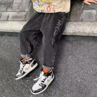 ราคา กางเกงยีนส์เด็กผู้ชาย กางเกงเด็ก ผ้ายีนส์ พับขา QS21 (11043764978)