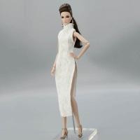 ราคา ชุดตุ๊กตาเสื้อผ้าสำหรับตุ๊กตาบาร์บี้ลูกไม้สีขาวคุณภาพสูงชุดตุ๊กตาสไตล์แฟชั่นตุ๊กตา1 6เสื้อผ้าสไตล์จีนดั้งเดิมของตกแต่ง (19882772842)