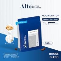 ราคา Alto Coffee เมล็ดกาแฟคั่ว Mountaintop Blend 200 g (9208720760)