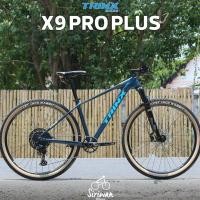 ราคา New TRINX X9Pro Plus ท็อปเฟรมอลูมิเนียม ล้อ 29 Shimano SLX 1x12 sp Boost 12x148mm THRU AXLE (20786424435)