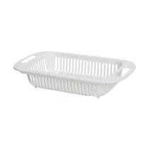 ราคา ตะกร้าล้างผัก ตะแกรงล้างผัก ผลไม้ ตะแกรงอเนกประสงค์ ตะแกรงพลาสติก กะละมังล้างผัก ผลไม้ แบบยืดหดได้ มีรูระบายน้ำ (17474517826)