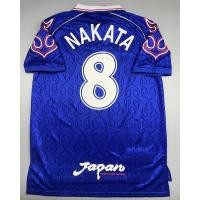 ราคา เสื้อบอล ย้อนยุค ทีมชาติ ญี่ปุ่น 1998 เหย้า ลายไฟ Retro Japan Home เบอร์ชื่อ 8 NAKATA เรโทร คลาสสิค (20463606442)