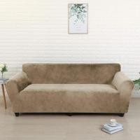 ราคา ผ้าหุ้มโซฟากำมะหยี่ยืดหยุ่นได้ผ้าคลุมโซฟาสำหรับห้องนั่งเล่นมุมโซฟารูปตัว L ปลอกคลุมโซฟา1 2 3 4ที่นั่ง (21171250955)