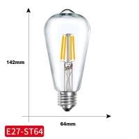 ราคา หลอดไฟเอดิสันไส้หลอดไฟ LEDE27หลอดไฟ LED โคมไฟระย้า E27ไฟ LED ประหยัดพลังงานหลอดไฟอบอุ่นในร่มหลอดไฟร้านกาแฟลอฟต์ห้องนอน (21062019548)