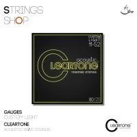 ราคา สายกีตาร์โปร่ง Cleartone 80 20 Bronze Acoustic Strings Strings Shop (17748296453)