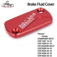 ราคา JFGMOTO CNCเบรคอ่างเก็บน้ำของเหลวฝาครอบสำหรับHONDA CR80R CR85R CRF125F CRF150R CR125 CR250R CRF250R CRF250X CRF450R CRF450X 2014 2016 2005 2012 2007 2008 2013อุปกรณ์เสริมมอเตอร์ไซค์ (666336066)
