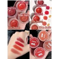 ราคา ของแท้ NOVO Mud Texture Velvet Matte Lip Glaze โนโว ลิปสติก เนื้่อเวลเวต แมทท์ ลิปเกรซ ใช้เป็นปัดแก้มก็ได้ (15953693179)
