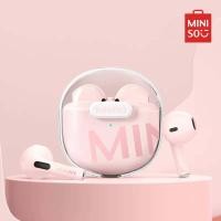 ราคา MINISO M01 Bluetooth Earphone 9D HIFI Sound Sport Waterproof TWS Wireless Headphones Bluetooth 5 3 With Charging Box Mic Support Call Video IOS Android Universal (19083083404)