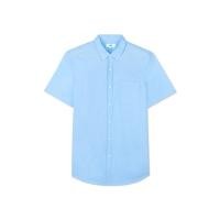 ราคา AIIZ เอ ทู แซด เสื้อเชิ้ตผู้ชายแขนสั้น ผ้าแชมเบรย์สีพื้นnMens Short Sleeve Chambray Shirts (19889002499)