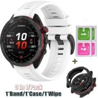 ราคา 3 IN1 ล็อต กรอบ สายสำหรับ GARMIN Approach S70สมาร์ทสายนาฬิกาข้อมือสำหรับ Apple Watch สายนาฬิกาข้อมือสำหรับ Garmin Approach เคส S70 (20619623452)