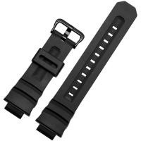 ราคา สายนาฬิกาเรซิ่น G SHOCK นาฬิกา Casio AW 591 AW 590 AWG M100 101สายนาฬิกาข้อมือสำหรับผู้ชายสปอร์ตกันน้ำ16มม สายข้อมือสำหรับเปลี่ยน Acc (16960629398)