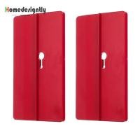 ราคา แผ่นติดตั้งผนังกำแพงแบบลาดเครื่องมือติดตั้งให้พอดีกับผนังฝ้าเพดานสีแดง2ชิ้น เซ็ต ชุด (9656642385)