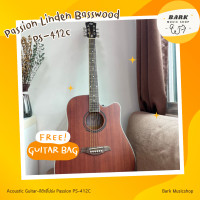 ราคา Passion กีต้าร์โปร่ง 41 รุ่น PS 412C สีมาฮอคกานี (20834961483)