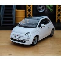 ราคา Fiat โมเดลรถเหล็ก scale 1 28 ของสะสม ของเล่น 2007 Fiat 500 (20272776412)