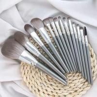 ราคา Makeup brush set with ultra soft bristles portable blush foundation eyebrow brush eye shadow brush affordable beauty tool for beginners waterproof (20616243751)