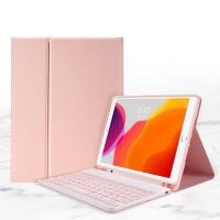 ราคา ส่งจากไทย เคสคีย์บอร์ด พิมพ์ไทย Case iPad Thai Keyboard for iPad 9 7 gen7 เคสไอแพด มีช่องใส่ปากกา Bluetooth Keyboard ภาษาไทยfor iPad Air 3 iPad 9 7 2018Air2 เคสคีย์บอร์ด (7773157011)