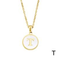 ราคา แฟชั่นสร้อยคอตัวอักษร A Z สร้อยคอจี้ตัวอักษรสแตนเลสผู้หญิงผู้ชายเครื่องประดับของขวัญ T0U6 (20837572507)