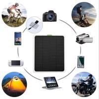 ราคา 20W Solar Panel 12V 5V USB2 0 Solar Car Charger Outdoor Portable Monocrystalline Silicon Flexible Solar Panel (16700785348)
