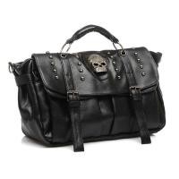 ราคา Xiuya Gothic Bag Women 2022 Harajuku Punk Womens Shoulder Bag Rivet Rhinestone Skull Female Handbags Big Capacity Briefcase (13315580804)