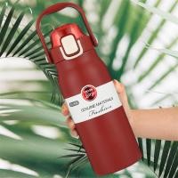 ราคา กระบอกน้ำเก็บอุณหภูมิร้อน เย็น กระติกน้ำ สแตนเลสเกรด 316304 กระบอกน้ำเก็บอุณหภูมิ 1200 ml ขวดน้ำสแตนเลส เก็บอุณหภูมิ (19605548756)