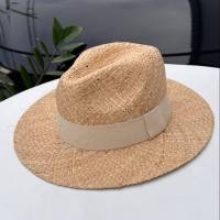 ราคา หมวกสานทรงปานามา รหัสสินค้า E010 สินค้าพร้อมส่งจากไทย (20109887558)