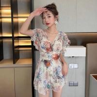 ราคา ชุดว่ายน้ำวันพีชชุดว่ายน้ำสตรีใหม่ชุดว่ายน้ำกระชับสัดส่วนและคลุมหน้าท้องพิมพ์ลายวันหยุด (20096299443)