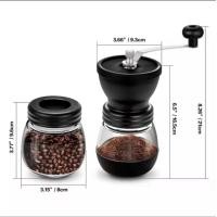 ราคา เครื่องบดกาแฟ ที่บดกาแฟมือหมุน Coffee Grinder เครื่องบดกาแฟด้วยมือ Coffee Maker แบบมือหมุน ที่บดกาแฟ (11010131038)