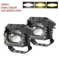 ราคา ไฟสปอร์ตไลท์ led แสงสูงและแสงน้อย 60W 2สี ขาว เหลือง สปอร์ตไลท์ led มอเตอร์ไซค์ ไฟหน้า led มอเตอร์ไซค์ สปอร์ตไลท์ มอเตอร์ไซค์ (21210516666)