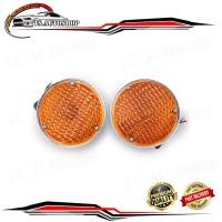 ราคา ไฟหรี่ ข้าง ทรงกลม แบบสกรู เลนส์สีส้ม 2 ชิ้น ขนาด 4 5นิ้ว Jeep Willys Jeep CJ3 CJ5 CJ6 CJ2A CJ3A CJ3B ขนาด 11 5x5x11 5 จำนวน 2 Pieces ปี 1945 1975 มีบริการเก็บเงินปลายทาง (7391194901)