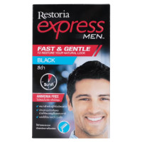 ราคา Restoria express MEN Black เรสโตเรีย เอ็กซ์เพรส เมน ครีมเปลี่ยนสีผม สีดำ (11330961155)