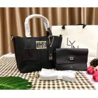 ราคา ใหม่ สุดคุ้ม เซ็ท 2 ใบ กระเป๋าถือ กระเป๋าสตางค์ กระเป๋าสะพายไหล่ กระเป๋าสะพายข้าง กระเป๋า NEW LYN Tote Shopping bag ของแท้ 100 (14018978251)