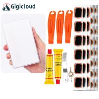 ราคา Bicycle Tire Repair Tools Bike Tire Patch Tube Repair Kit Cycling Tire Repair Sealant Fix Patching Bike Bicycle Kit (21022109468)