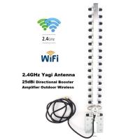 ราคา เสาอากาศ Wifi Yagi Outdoor Antenna 25dBi Access Point Directional Signal Booster Amplifier (10021853579)