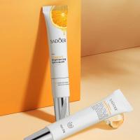 ราคา อายครีม ครีมบำรุงรอบดวงตา Sadoer ครีมทารอบดวงตา ครีมทาใต้ตา Eye Cream Vitamin C อายครีมไวท์เทนนิ่ง ครีมลดถุงใต้ตา บำรุงผิวรอบดวงตา 20g (21268748773)