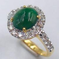 ราคา เครื่องประดับ ผู้หญิง แหวน เพชร ประดับ หยก เขียว เจได เนื้อแก้ว หยกพม่า ความรัก กำนัล ความโชคดี ร่ำรวย เงินทอง CSK jewelry hand made Collection Chuensuwannakul (14514209668)