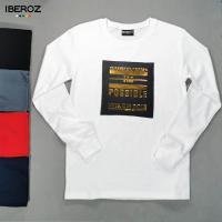 ราคา iBEROZ เสื้อยืดติดโลโก้อัดนูนติดฟอยด์สีทอง รุ่นOTPOSSIBLE มี sizeML (857316362)