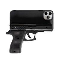 ราคา hyjuyju69Des6ign Pistol type 12promax mobile phone case iPhone spoof x xs creative 7 8plus tide brand female 6xr (20255950747)