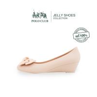 ราคา POLO CLUB รองเท้ายางผสมซิลิโคน รุ่น P1926 สีชมพู รองเท้าคัทชูผู้หญิง รองเท้าหัวมน ส้นเตารีด รองเท้าทำงานผู้หญิง รองเท้าแฟชั่น (12296727807)