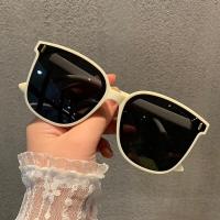 ราคา สไตล์เกาหลี สีดำ แว่นตากรอบใหญ่ แฟชั่น แว่นกันแดด UV400 องกันรังสียูวี ป้องกันแสงสะท้อน (21132494750)