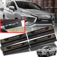 ราคา ชายบันได กันรอยชายบันได สคัพเพลท รุ่น มิตซูบิชิ เอ็กซ์เพนเดอร์ MITSUBISHI XPANDER ปี 2019 2020 สีโครเมี่ยม ขอบดำด้าน 4 ชิ้น (8438390536)