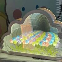 ราคา จัดส่งกรุงเทพ โคมไฟ Led DIY อกทิวลิป ตกแต่งดอกทิวลิป ของขวัญปัจฉิม ของขวัญวันเกิด ไฟข้างเตียง โคมไฟดอกไม้ (20882965165)