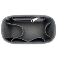 ราคา สำหรับ Celine Sangle Bucket ผู้หญิงรู้สึกว่าแทรกกระเป๋าเครื่องสำอางแบบเป็นสัดส่วนกระเป๋า Shaper Shaper ถุงแต่งหน้าภายในกระเป๋าใส่ของเดินทาง (17176001707)