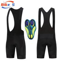 ราคา กางเกงปั่นจักรยานขาสั้นผู้ชายผ้าบุนวมกางเกงปั่นจักรยานสีดำสำหรับฤดูร้อนกางเกงเอี๊ยมปั่นจักรยาน เป้าGEL20D (21243356373)