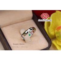 ราคา แหวนทองคำขาว พลอยนพเก้า 9 Gemstones Lucky Ring แหวนทอง แหวนเพชร เสริมโชคลาภ แหวนพลอย เสริมดวง แหวนผู้หญิง แหวนชาย แหวน เรียกทรัพย์ (590406823)