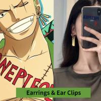 ราคา พร้อมจัดส่งในไทย 1 วัน ตุ้มหู Cosplay โรโรโนอา โซโล Roronoa Zoro One Piece วันพีช เซ็ต 3 ชิ้นแบบไม่ต้องเจาะหู (20508117254)
