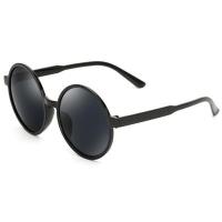 ราคา Fashion Sunglasses Retro Round Mirror แว่นกันแดดทรงกลม รุ่น F S 938 Black (13134046)
